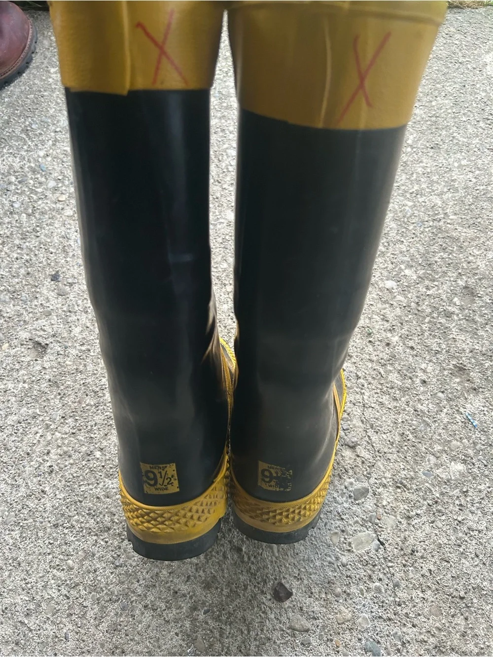 Servus firefighters Trail boots Sz 9.5 steel toe